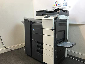 Konica Minolta Bizhub 454e Black & White Copier Printer Scanner Fax Finisher (Certified Refurbished)