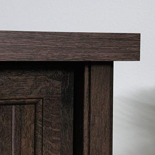 Sauder 422982 Costa L-Desk, Coffee Oak Finish