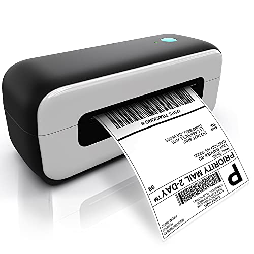 Thermal Label Printer, Shipping Label Printer, Label Printer for Shipping Packages, Desktop Label Printers for Small Business, Barcode Printer - Compatible with USPS, Amazon, Shopify, Etsy, Ebay