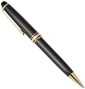 Mont Blanc 165-Meisterstuck Classique Gold Mechanical Pencil, Black-0.7 (12737)