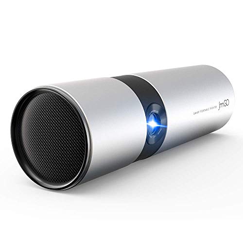 JmGO P2 Smart Mini Projector, Native 720P HD Portable Projector: 250 ANSI lm, 1080P FULL HD Supported,10W Dolby Digital Speaker, 3D, WI-FI, Android OS, Wi-Fi, DLP, 180" Picture