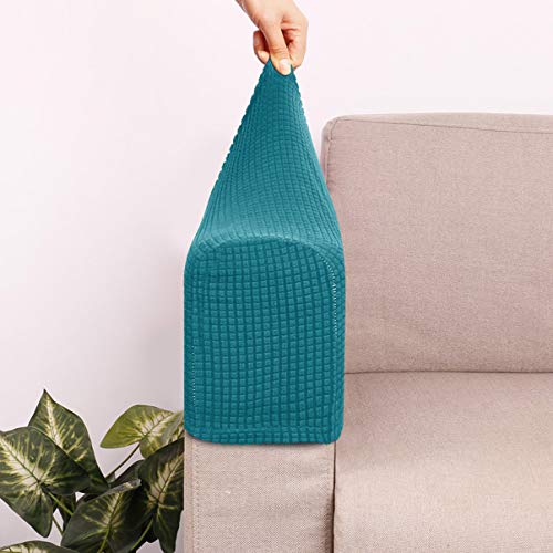 SaditY Arm Chair Armrest Protector Covers - Set of 2 | Polyester Universal Sofa & Car Armrest Cover