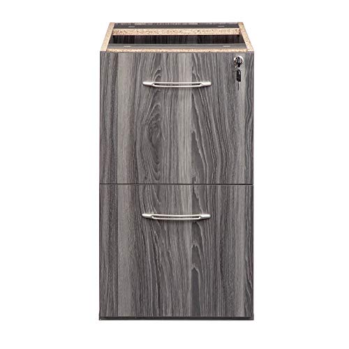 Safco Mayline AFF20LGS Aberdeen 20"D Pedestal FF - Gray Steel Tf
