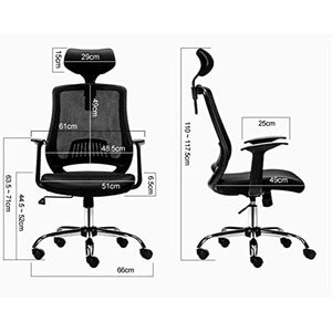 UsmAsk Ergonomic Office Chair Swivel Seat Reclining Desk Computer Gaming Home Chair