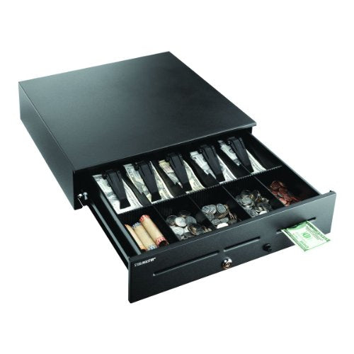 MMF Industries Steelmaster Cash Drawer, 1 Each (MMF2251060GT04), Black