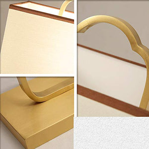 VejiA Modern Gold Plated Antique Copper Chinese Style Desk Lamp