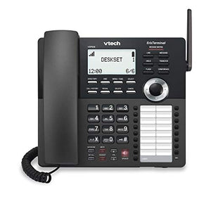 Global Teck Worldwide Vtech VSP600 and VSP608 DECT Base Cordless Office Desk Phone with Microfiber Cleaning Cloth