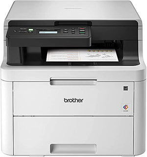 Brother HL L32 Series Compact ALL-in-One Business Home/Office Digital Color Printer I Print Copy Scan I Wireless I Mobile Printing I Auto 2-Sided Printing I 25 PPM I 250 Sheets/Tray (Renewed)