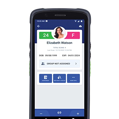 IDWare 9000 Handheld ID Scanner with Veriscan Premium Software