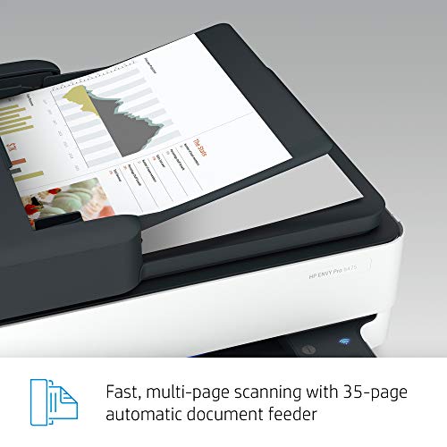 HP 8QQ86A#B1H Envy Pro 6475 All-in-One Printer, Includes 2 Years of Ink Delivered