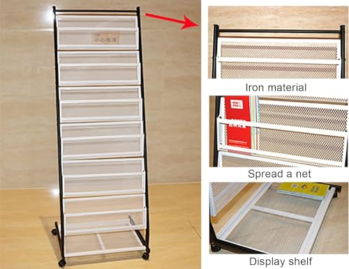 WEBERT Floor-Standing Magazine Rack