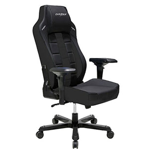 DXRacer OH/BF120/N Boss Series Black Gaming Chair - Includes 1 Free Cushion