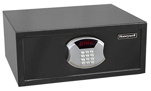 Honeywell Safes & Door Locks - 5805 Pull-Out Drawer, Security Safe with Digital Lock, Sliding Cabinet Drawer, 0.74-Cubic Feet, Steel, Black Finish