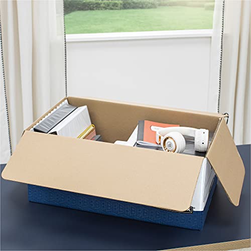 Bankers Box LIBERTY Heavy-Duty Storage Boxes, FastFold, String and Button, Legal, Case of 12 (00012)