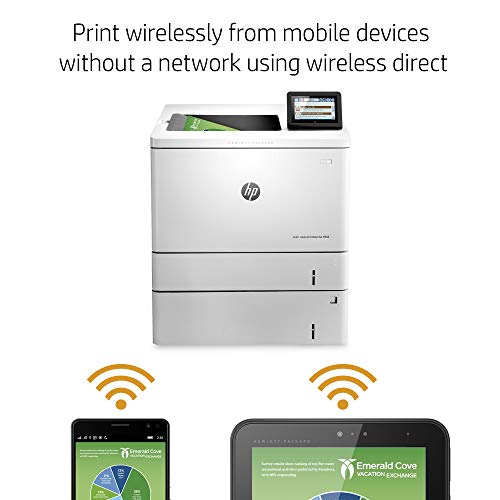 HP LaserJet Enterprise M553x Color Printer, (B5L26A) (Renewed)