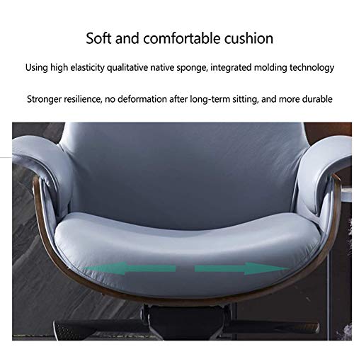 Office Chairs Home Office Desk Chairs Managerial Chairs Executive Chairs Furniture Swivel Office Chair with Arms (Low Back Microfiber Leather)