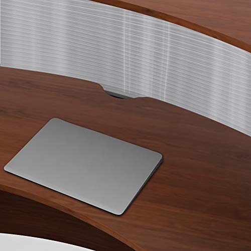 Linea Italia Office Reception Desk, 1 Panel, Cherry