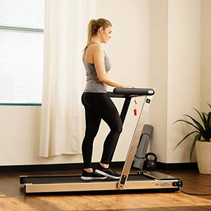 ASUNA Space Saving Treadmill, Motorized with Speakers for AUX Audio Connection - 8730G
