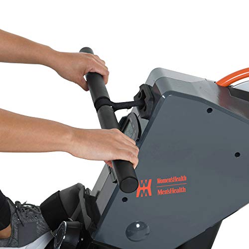 Women’s Health Men’s Health Bluetooth Rower Rowing Machine with 6 Month Free MyCloudFitness App, Black (1638)