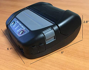 Seiko Printer MP-A40-BT-00A Rugged Mobile Thermal Printer with Bluetooth Interface, 4" Paper Width