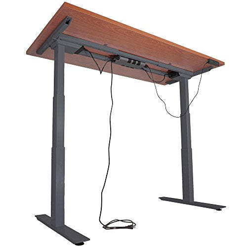TITAN FITNESS A6 Adjustable Height Electric Motorized Sit to Stand Computer Work Desk 24"- 50" Programmable Memory