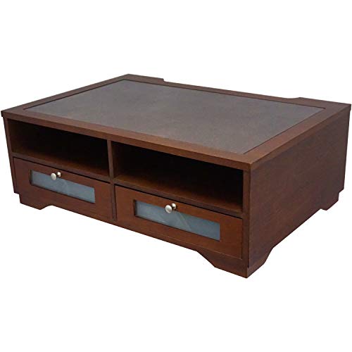 Victor Heritage Wood Printer Stand, 7.8" x 21.8" x 15.3"