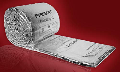 Pyroscat Duct Wrap XL, 24-Inch X 25-Foot Roll, 4-Pack, HoodMart FIRE_WRAP-4PK