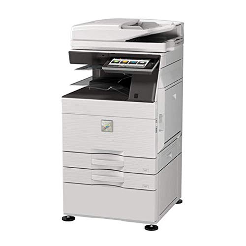 Sharp MX-6070V A3 Color Laser Multifunction Copier - A3/A4, 60ppm, Copy, Print, Scan, Auto Duplex, Mobile Print, Network, Wireless 2 Trays, Center Exit Tray, Stand (Demo Unit) (Renewed)