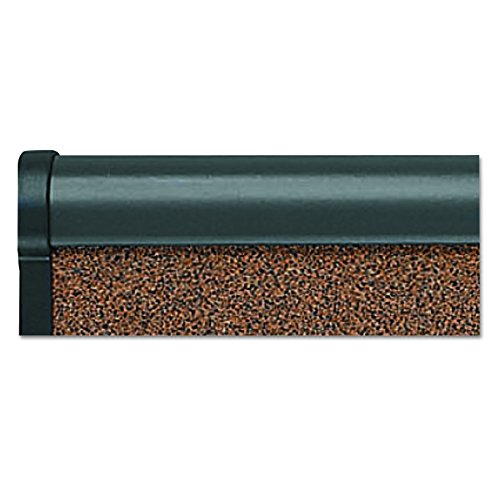 Quartet B247G Prestige Bulletin Board, Graphite-Blend Cork, 72 x 48-Inches