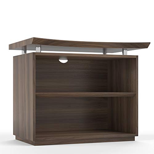 Mayline STEB2TBS Sterling Bookcase, 36", Textured Brown Sugar Laminate