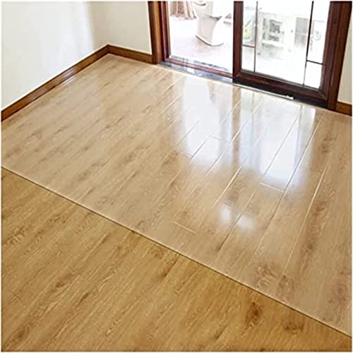 HOBBOY Hard-Floor Chair Mat for Hardwood Floor - Plastic Runner, Non-Slip Doormat - Multiple Sizes (90x440 cm)