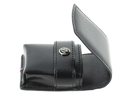 S.T Dupont D-180024 Line D Leather Lighter Case - Black
