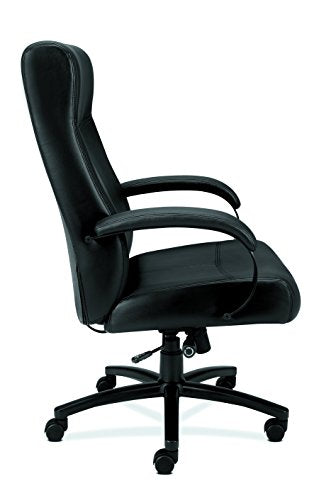 HON Validate Big and Tall Executive Chair - Leather Computer Chair - Black (HVL685)