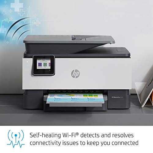 HP OfficeJet Pro 9010 All-in-One Wireless Printer, with Smart Tasks for Smart Office Productivity, Works with Alexa (3UK83A)