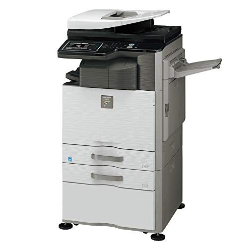 Sharp MX-3115N Color Copier Printer Scanner All-in-One MFP - A3 11x17, Copy, Print, Scan, Network, Duplex, 2 Trays and Cabinet (Certified Refurbished)