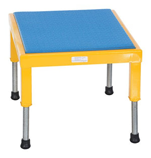 Vestil Adjustable Work-Mate Stand with Ergo-Matting Deck, Steel, 24" x 19" Deck, 500-lb. Capacity