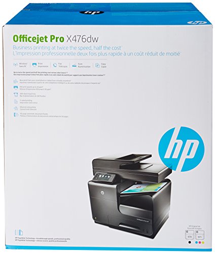 HP OfficeJet Pro X476dw Office Printer with Wireless Network Printing, Remote Fleet Management & Fast Printing, HP Instant Ink or Amazon Dash Replenishment Ready (CN461A)