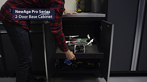 NewAge Products 52002 Pro 3.0 Series Base Cabinet, Gray