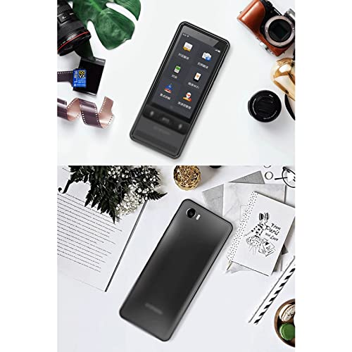 Language Translator Device Simultaneous Intelligent Translation in 72 Languages - Black