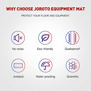 JOROTO IW9 Foldable Treadmill with Suitable Equipment Mat (Mat Size: 1800 x 750 x 4mm