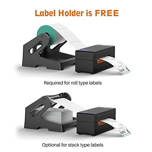 Alfuheim Thermal Shipping Label Printer 4x6 - High Speed Printing at 150mm/s -Barcode Printer for Shipping Compatible with UPS WorldShip,Etsy,Ebay, Amazon,Shopify,etc