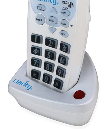 Clarity XLC3.4+ DECT 6.0 Extra Loud Big Button Speakerphone with Talking Caller ID with Additional XLC3.6+ Handset(s) (XLC3.4+ with 3 XLC3.6+ Handset)