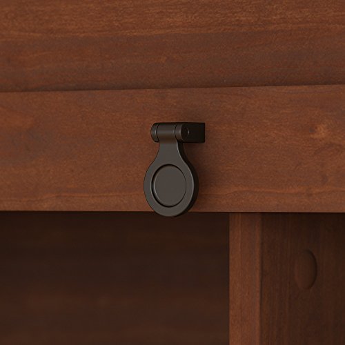 Bush Furniture Buena Vista 60W Hutch in Serene Cherry