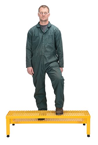 Vestil Adjustable Step Mate Stand, Steel, 48" Width, 24" Depth, 500 lbs Capacity