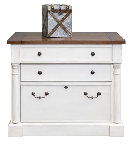 Martin Furniture Durham Lateral File, White