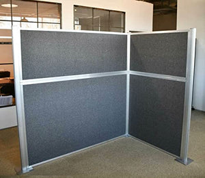 VERSARE Hush Panel Cubicle Kit | Workstation Partition Walls | Sound Dampening Cubicle Walls