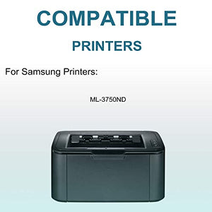 5 Pack (Black) Compatible D305L MLT-D305L Black Toner Cartridge use for Samsung ML-3750ND Printer (High Yield)