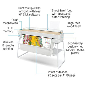 HP DesignJet Studio Wood Large Format Plotter Printer - 36" with 3-Year Warranty Care Pack by HP DesignJet