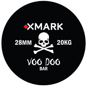 XMark VOODOO Weight Bar, 7’ Olympic bar, Barbell bar, 1500 lb Weight Capacity Strength Training Bar, Weightlifting bar, Olympic Barbell, Use with 2” Olympic Weight Plates, Perfect for Home Gyms