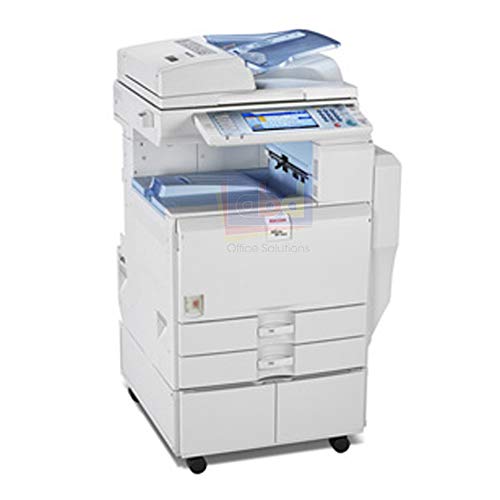 Ricoh Aficio MP 5000 Tabloid/Ledger-Size Monochrome Laser Multi-Function Copier - 50ppm, Copy, Print, Scan, Auto Duplex, Network, 2400x600 DPI, 2 Trays, Stand